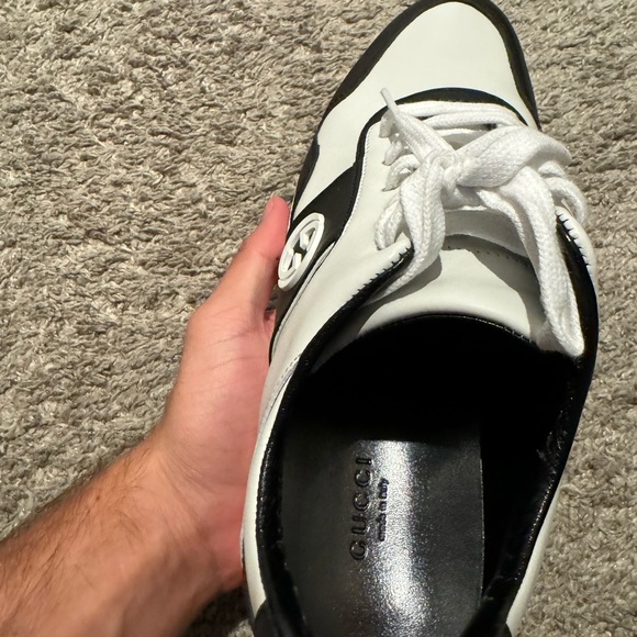 NEW Womens Gucci Interlocking G Sneakers size 40 - Picture 5 of 5